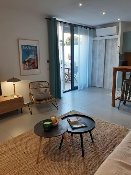 Grand Studio Avec Patio Marselha Exterior foto